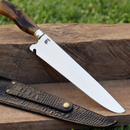 Faca Churrasco Picanheira Cabo de Osso | Aço Inox 10"