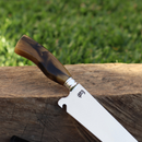 Faca Churrasco Picanheira Cabo de Osso | Aço Inox 10"