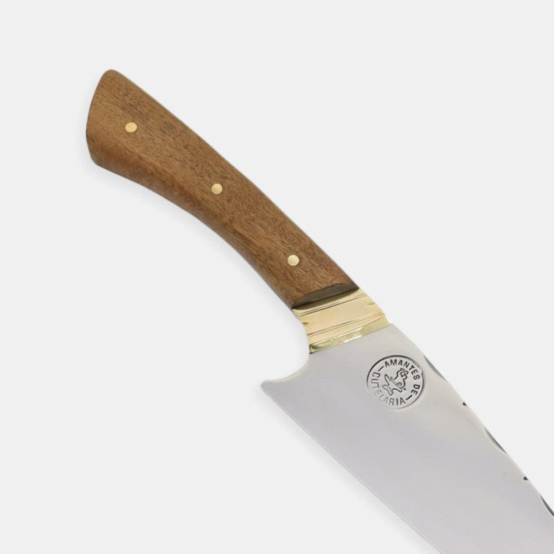 Faca Churrasco Artesanal Personalizada Virilheira | Aço Inox 6"