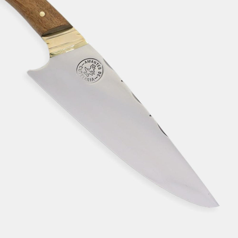 Faca Churrasco Artesanal Personalizada Virilheira | Aço Inox 6"