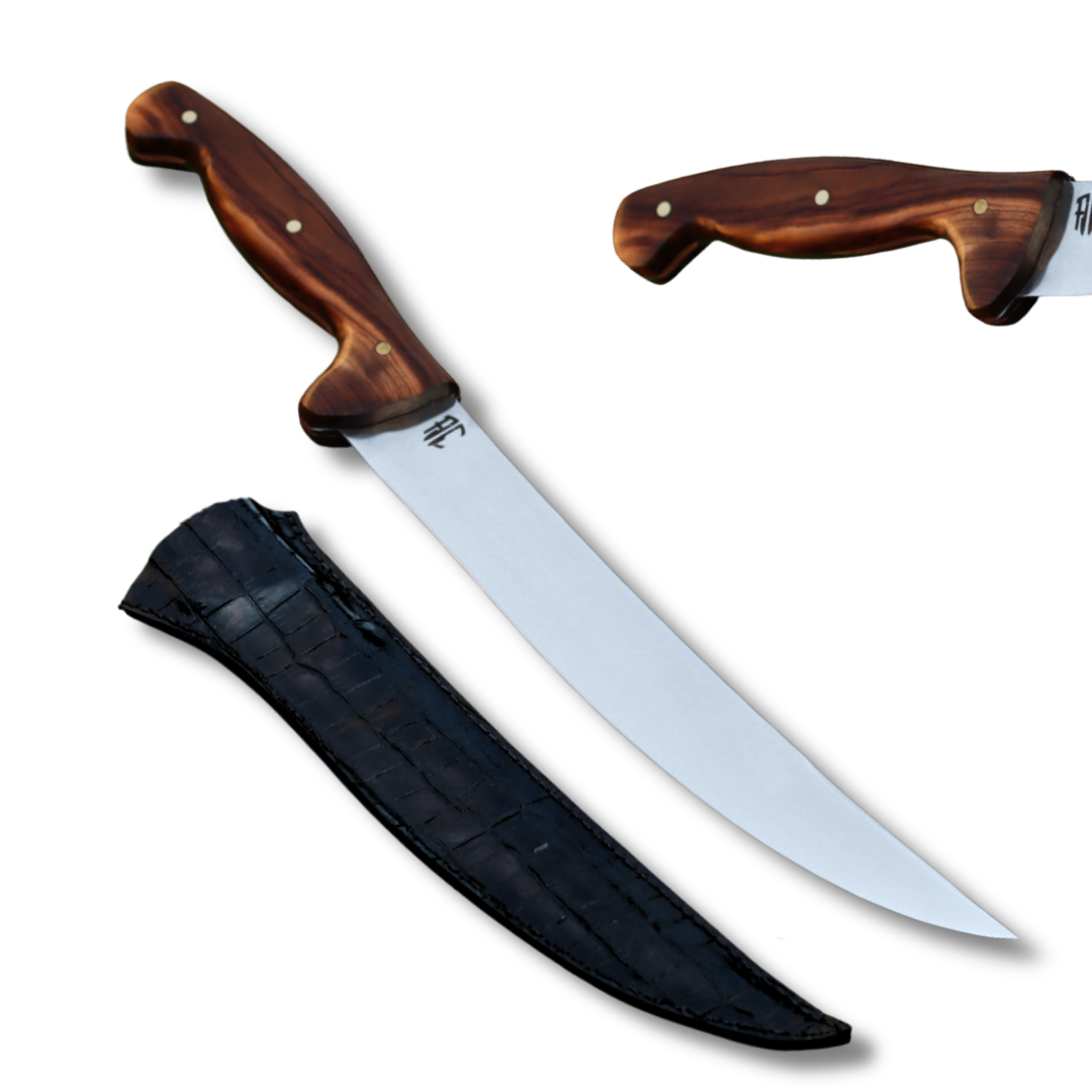 Faca Artesanal para Churrasco Aço Inox Ancara | 10"