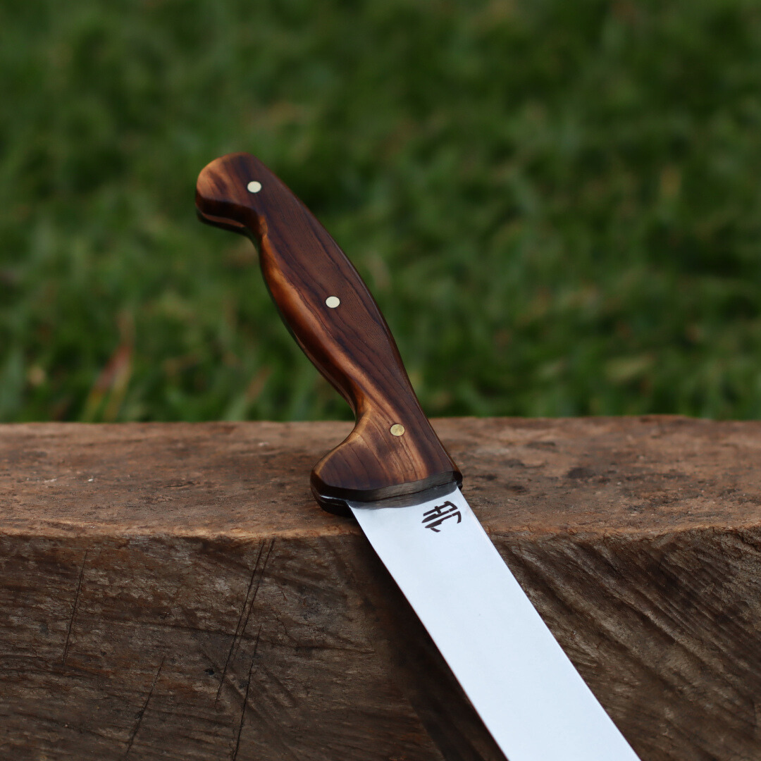 Faca Artesanal para Churrasco Aço Inox Ancara | 10"