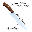 Faca Artesanal para Churrasco Aço Inox  | 9"