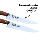 Faca Artesanal para Churrasco Aço Inox  | 9"