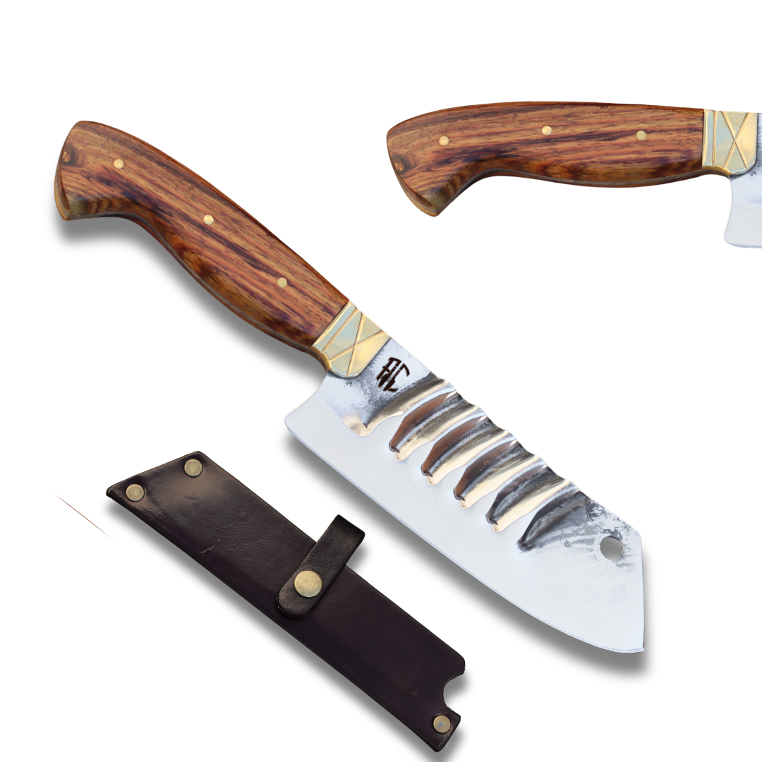 Cutelo Artesanal Forjado | Aço Inox 6"