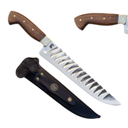 Faca Picanheira Artesanal Tradicional Forjada | Aço Inox 10”