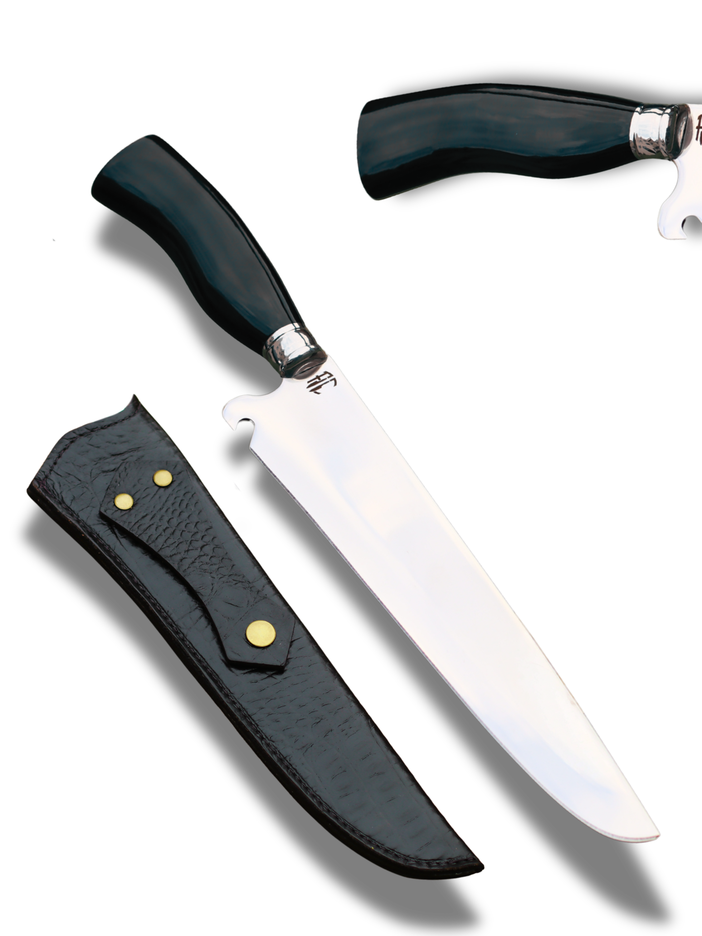 Faca Churrasco Artesanal Picanheira Dia dos Pais | Aço Inox Personalizada