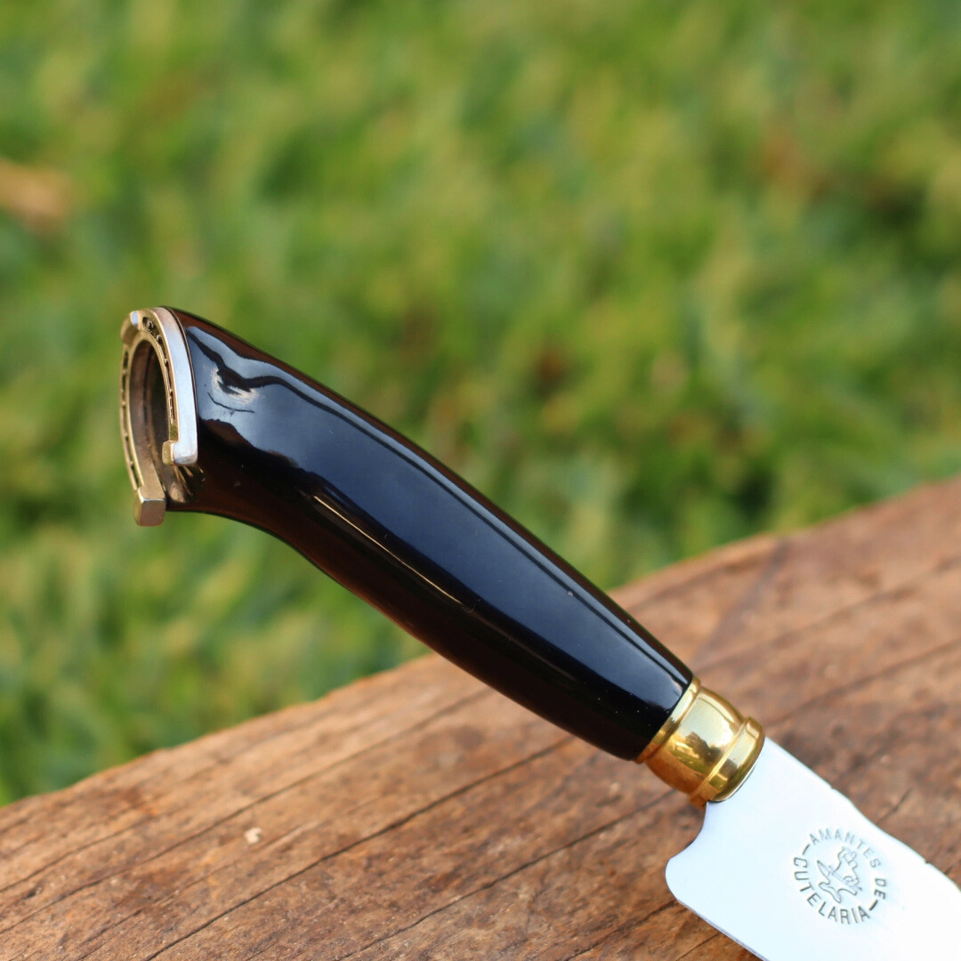 Faca Artesanal para Churrasco Personalizada | Presente | Cervo, Tatu, Cavalo