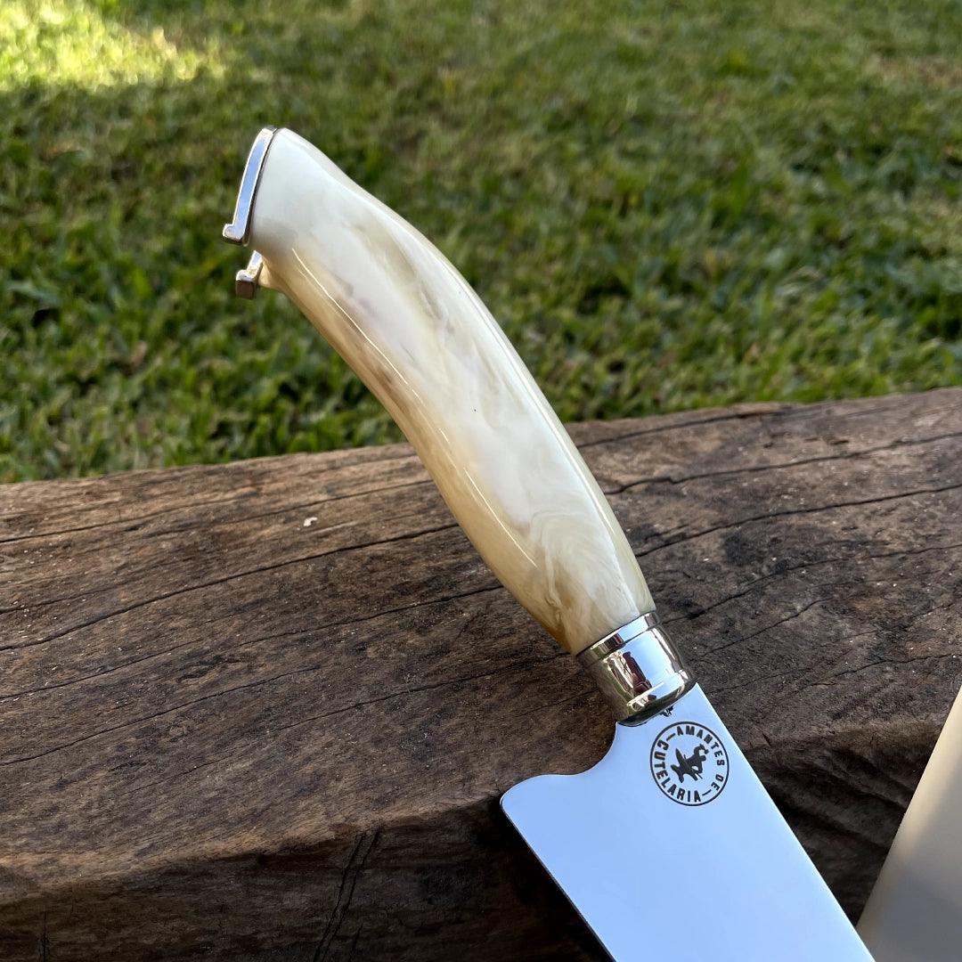 Kit Churrasco Picanheira + Afiador em X