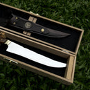 Faca Churrasco Artesanal Personalizada Fileteira | Aço Inox 10"