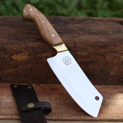 Cutelo Churrasco Artesanal Personalizado | Aço Inox 6"