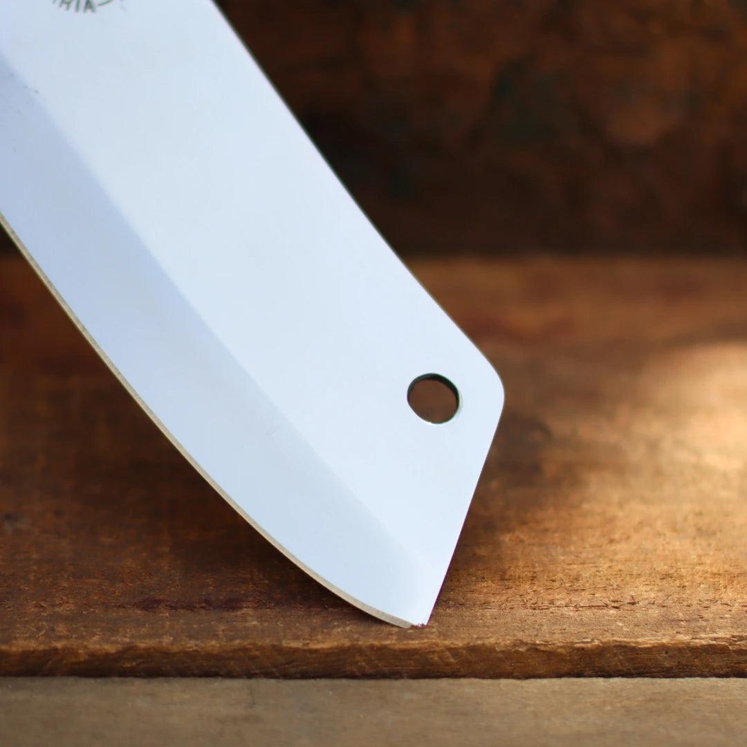 Cutelo Churrasco Artesanal Personalizado | Aço Inox 6" - Amantes de Cutelaria