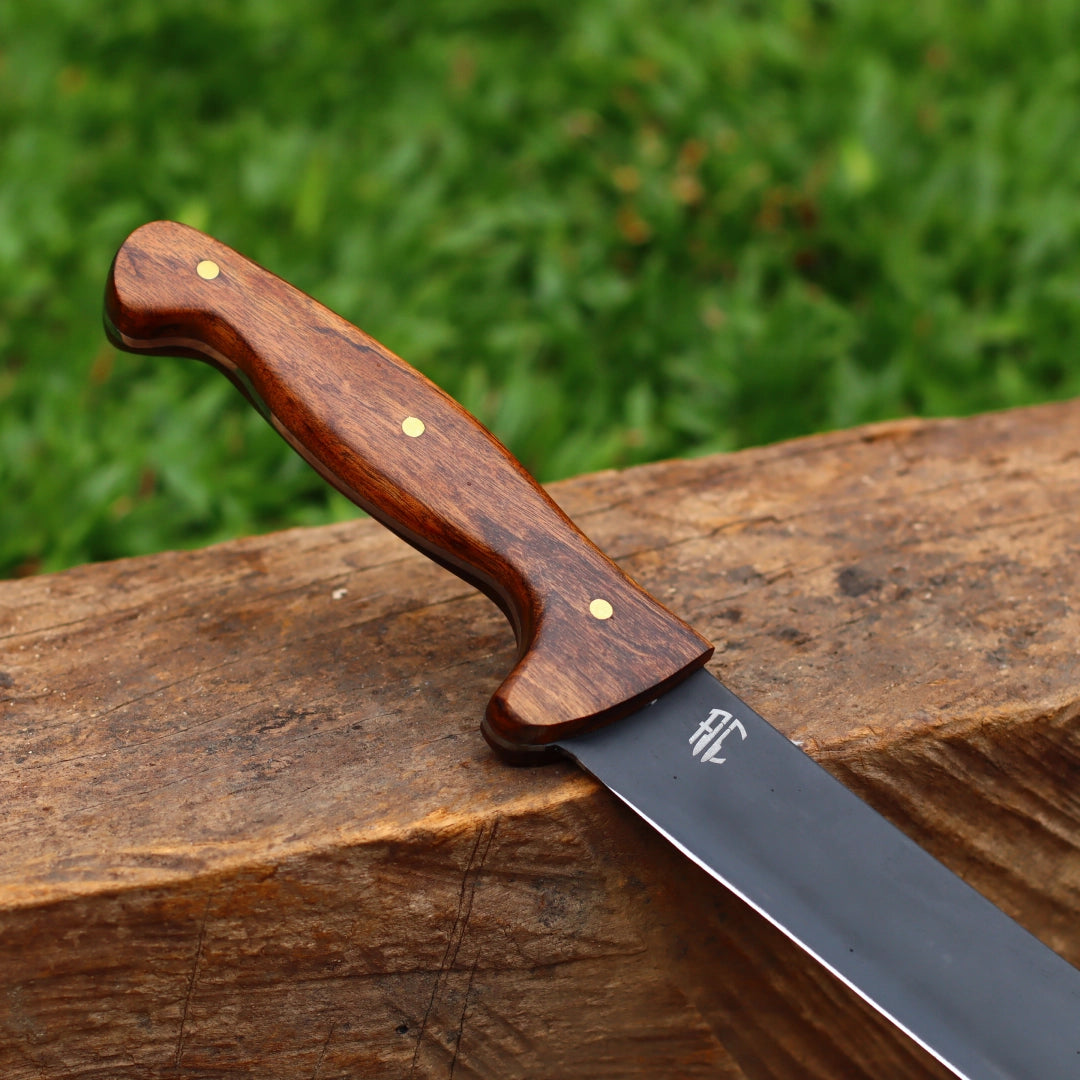 Faca Artesanal para Churrasco Carbono Fosfato Ancara | 10"