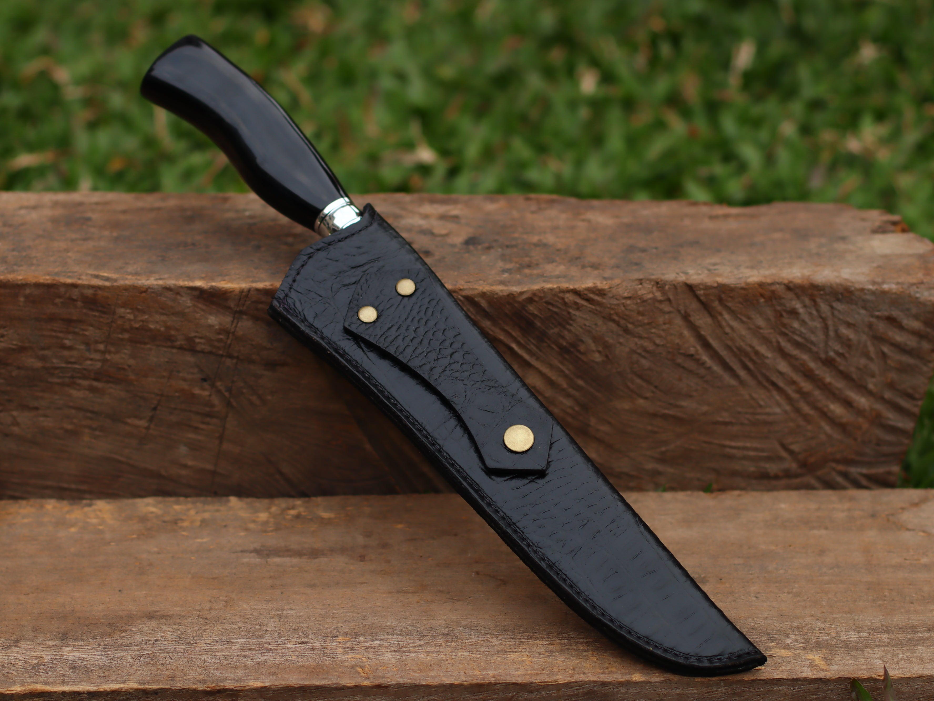 Faca Churrasco Artesanal Picanheira Dia dos Pais | Aço Inox Personalizada