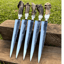 Faca Artesanal para Churrasco Personalizada Animais | Aço Inox 10"