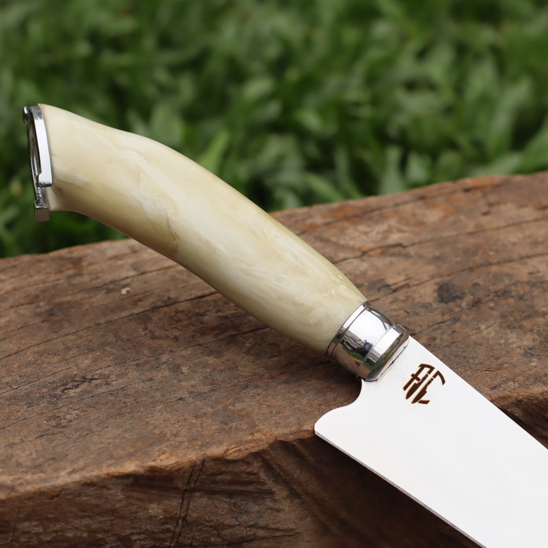 Faca Artesanal para Churrasco Personalizada Pata de Cavalo | 9' polegadas