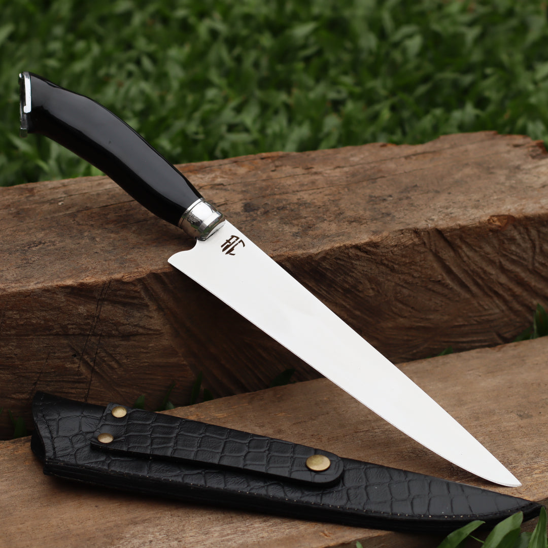 Faca Artesanal para Churrasco Personalizada Pata de Cavalo | 9' polegadas