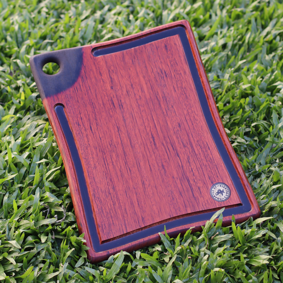Tábua para Churrasco Gourmet | Jatobá e Resina