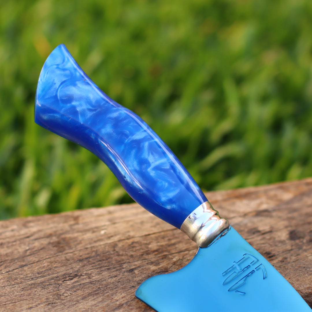 Faca Churrasco Artesanal Personalizada Anodizadas | Aço Inox