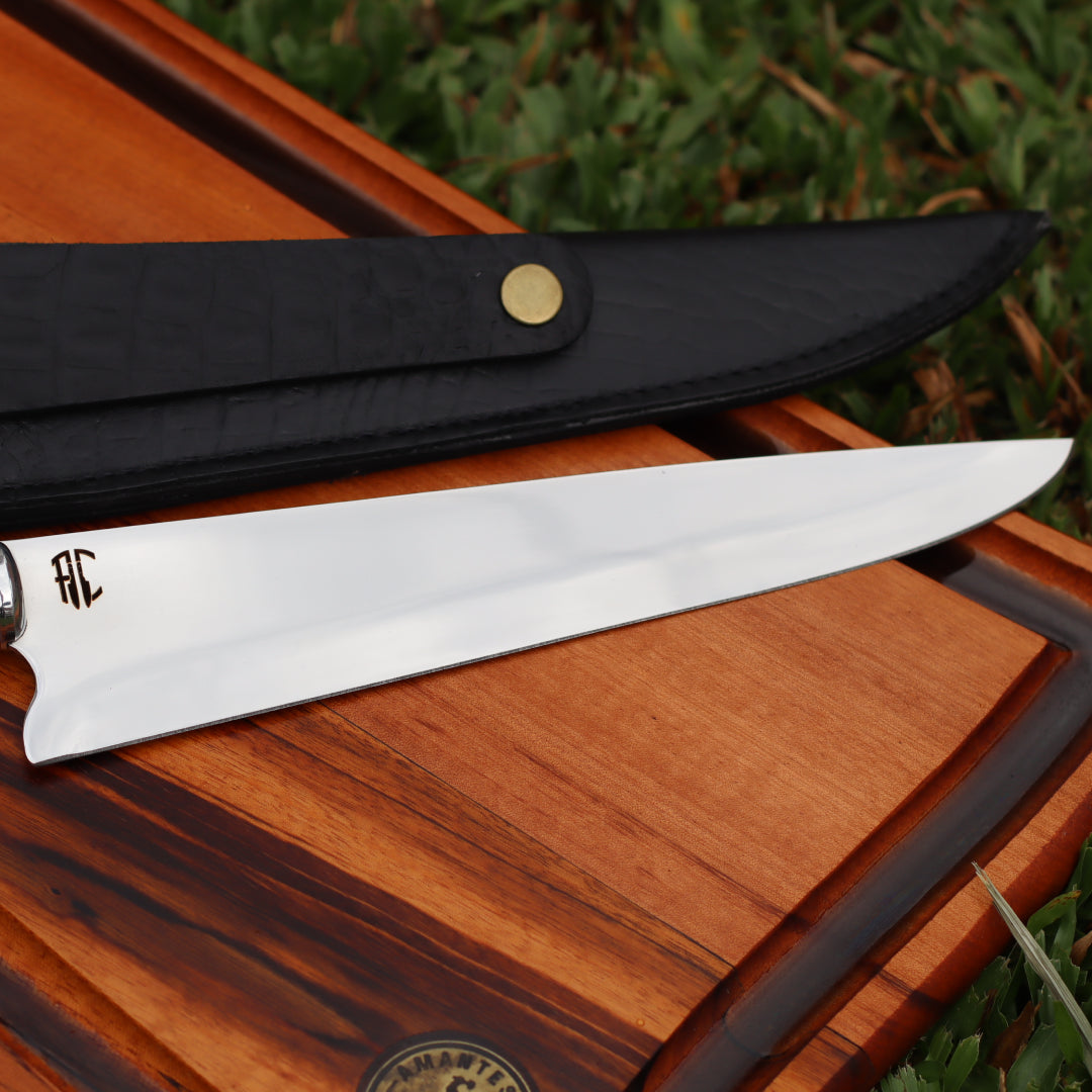 Kit Picanheira Osso 9" + Tábua Cutelo