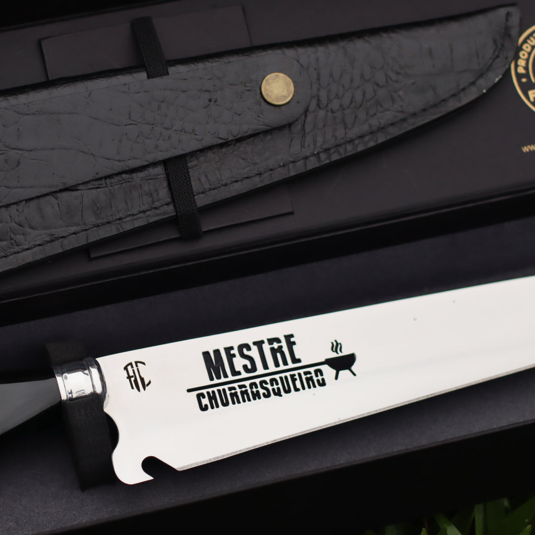 Kit Churras a Dois | Aço Inox 10"