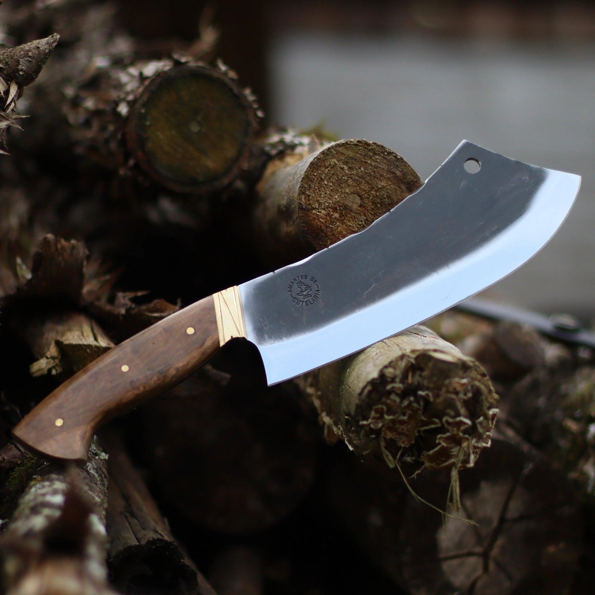 Cutelo Churrasco Artesanal Personalizado | Brut Forge 9" - Amantes de Cutelaria