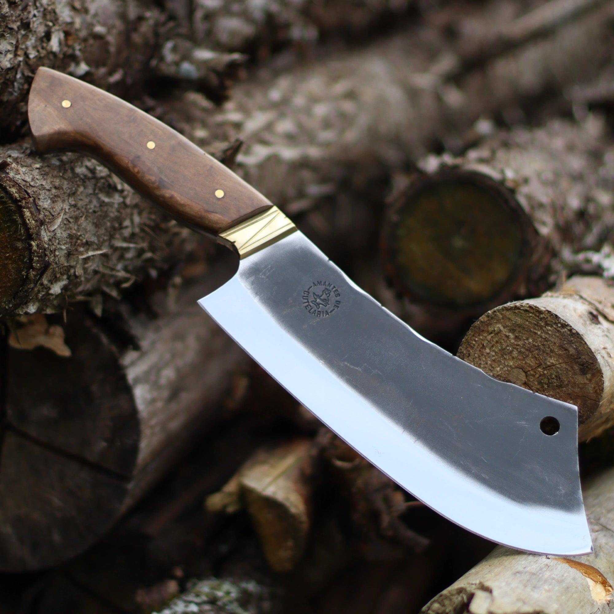 Cutelo Churrasco Artesanal Personalizado | Brut Forge 9" - Amantes de Cutelaria