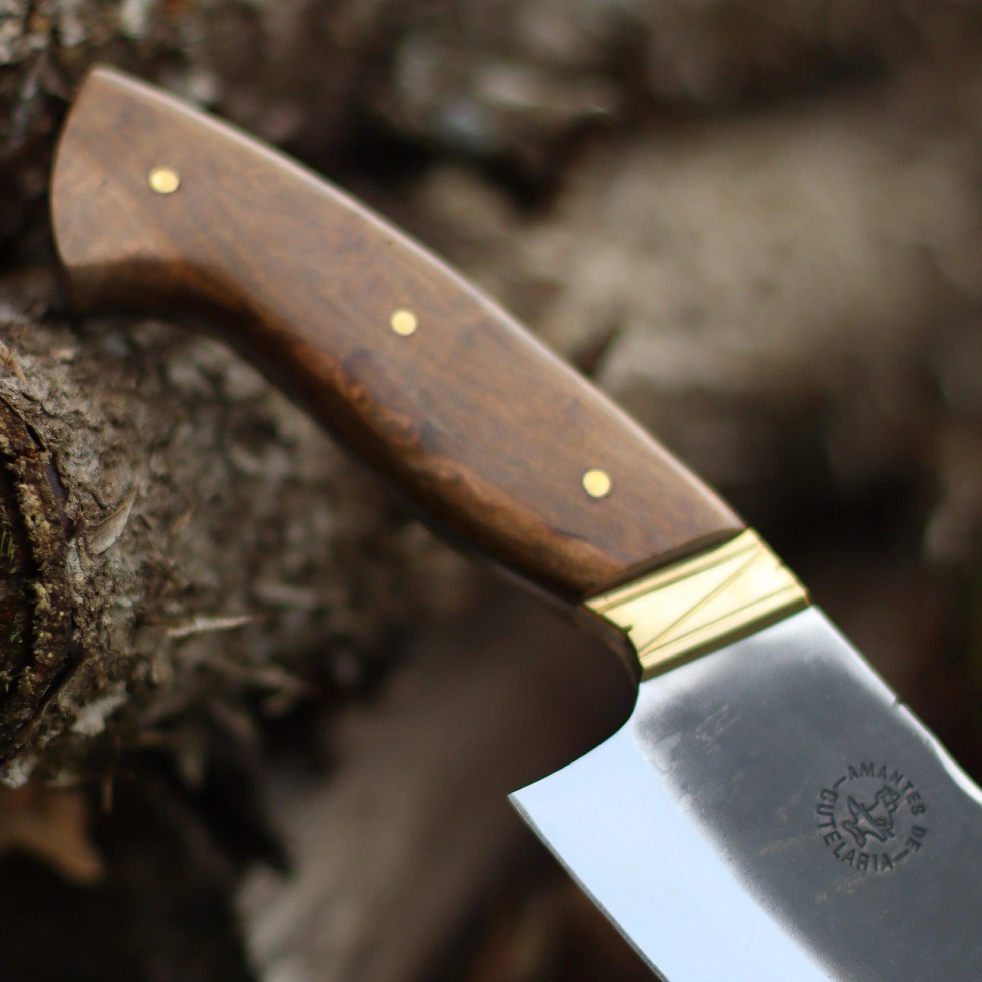 Cutelo Churrasco Artesanal Personalizado | Brut Forge 9" - Amantes de Cutelaria