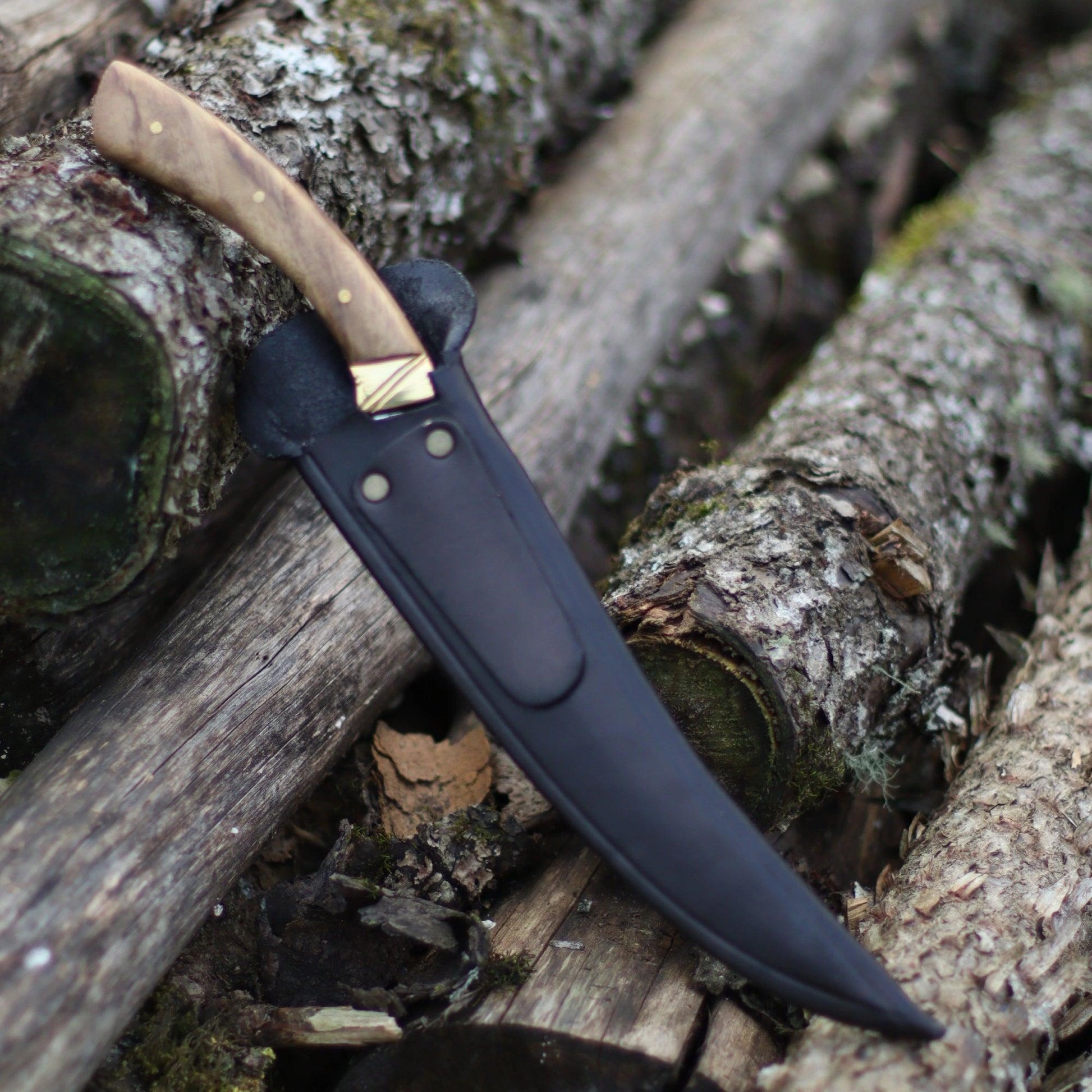 Faca Churrasco Artesanal Personalizada BBQ Turca | Aço Inox 10" - Amantes de Cutelaria