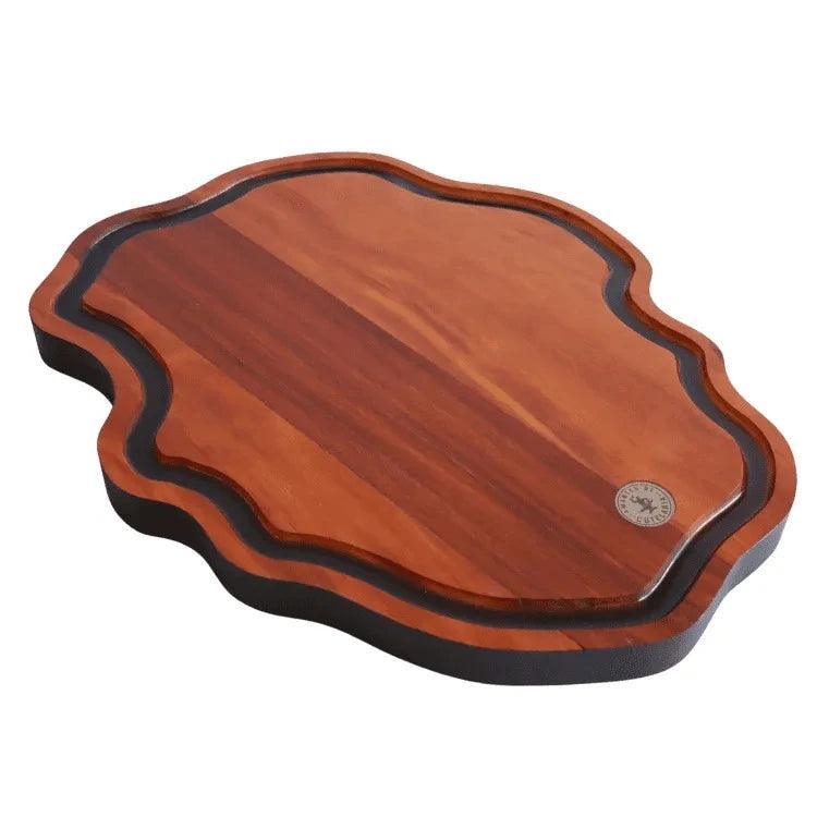 Tábua Churrasco Rústica | Muiracatiara e Resina - Amantes de Cutelaria