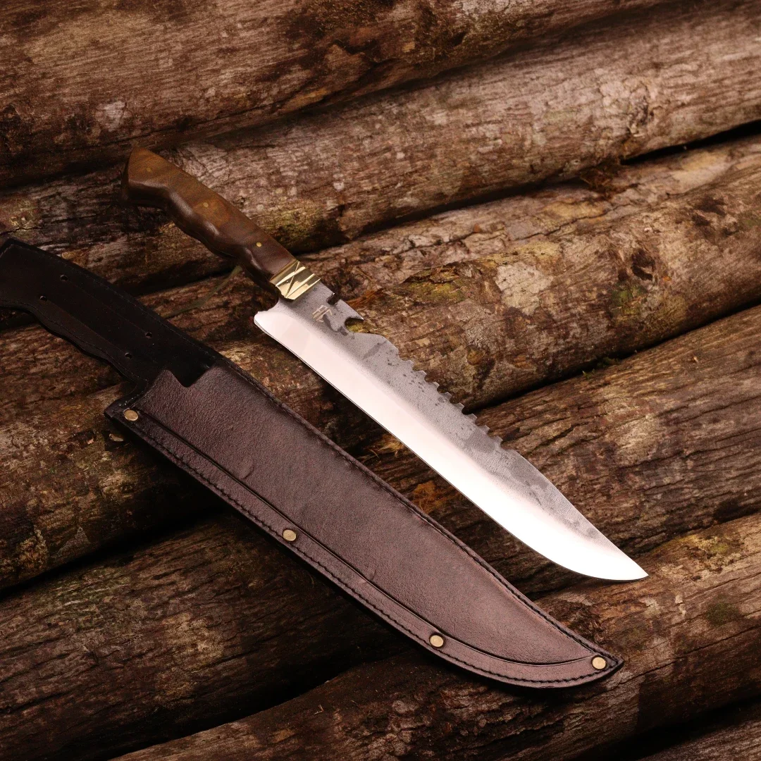 Imagem principal de FACA RUSTO BOWIE BRUT FORGE | 12'polegadas