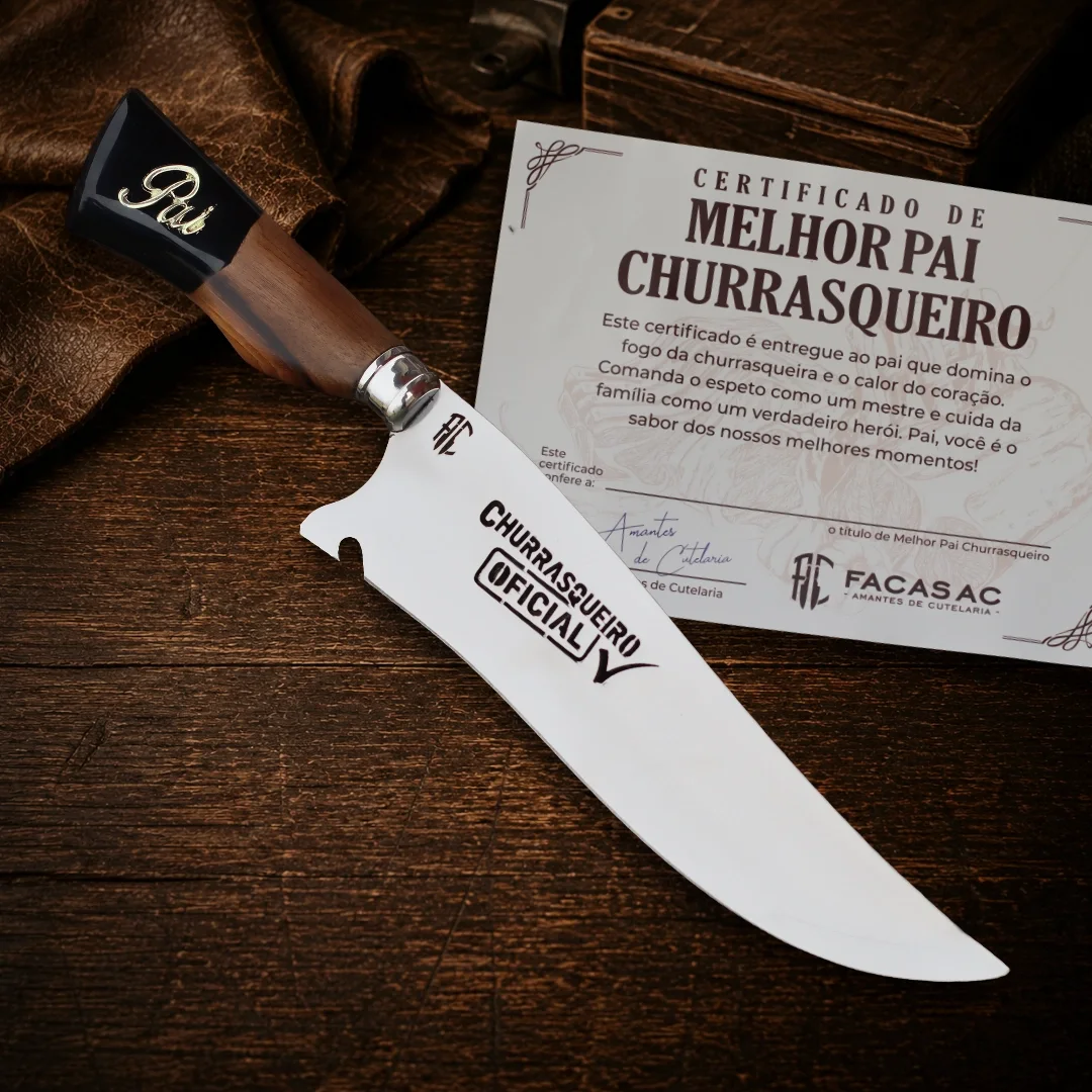 Imagem de FACA DIA DOS PAIS CHURRASQUEIRO OFICIAL | 10'polegadas