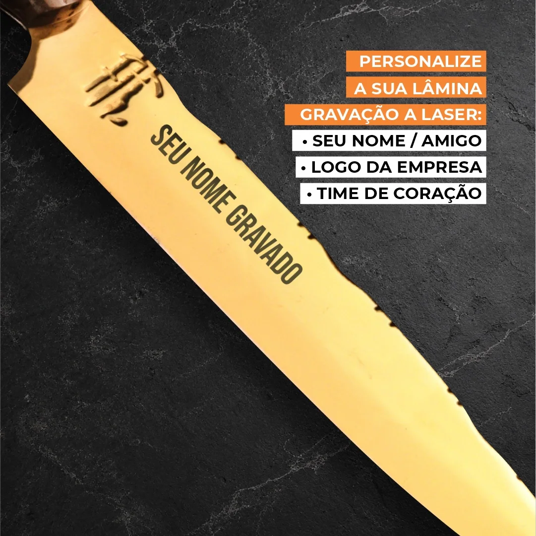 FACA VALEN EL DOURADO | 10'polegadas