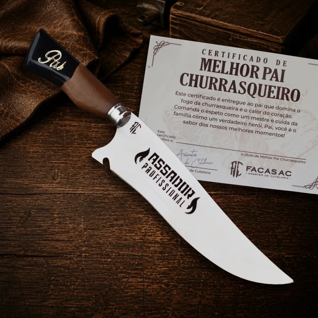 Imagem de FACA DIA DOS PAIS ASSADOR PROFISSIONAL | 10'polegadas